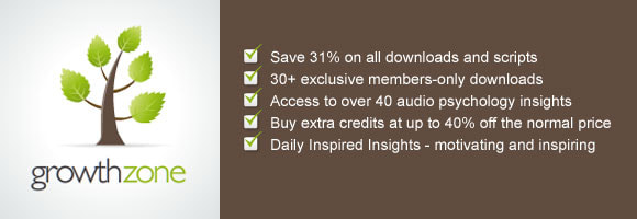 Picture - Save Up To 40% on Hypnosis Downloads with a Growth Zone Membership